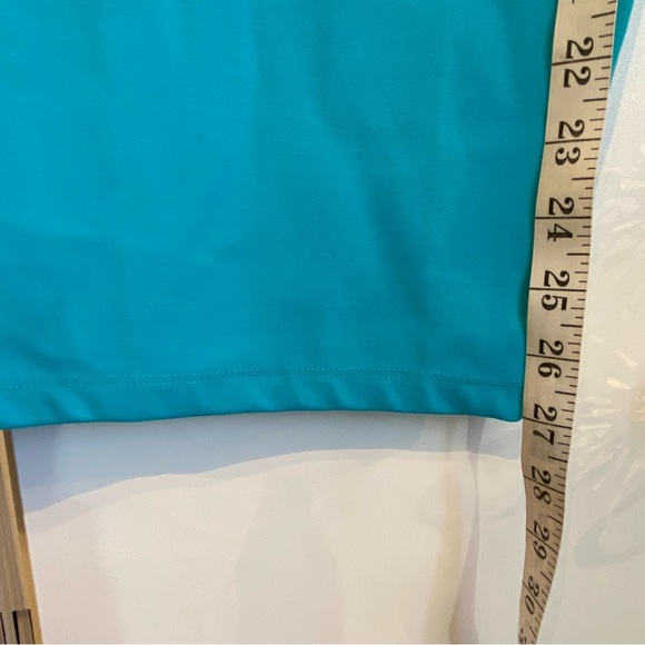Bebe Turquoise Midi Knit Pencil Skirt Size XS NWT - Picture 12 of 16
